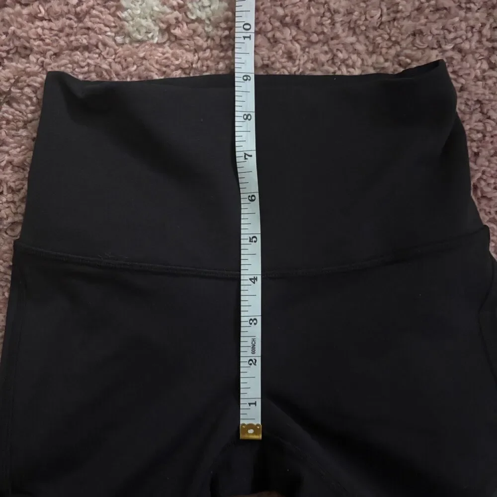 Alo Yoga 7/8 High-Waist Moto Legging Black Size XS Athletic Yoga Workout Gym